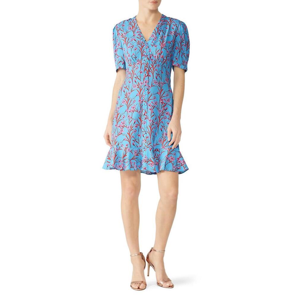 Shoshanna Blue Spiaggia Dress Size 8